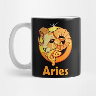 Aries zodiac sign Mug